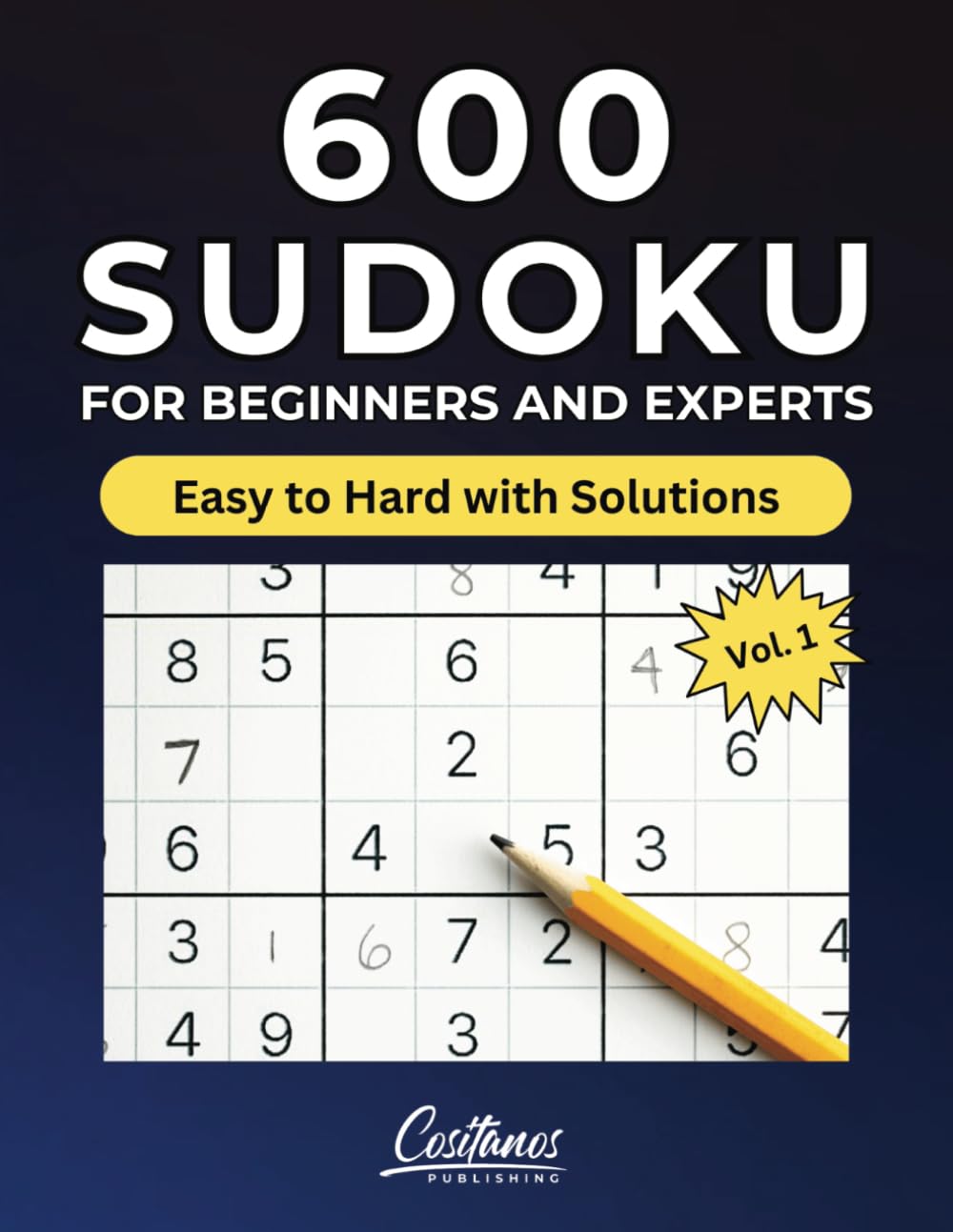 600 Sudoku for Beginners and Experts